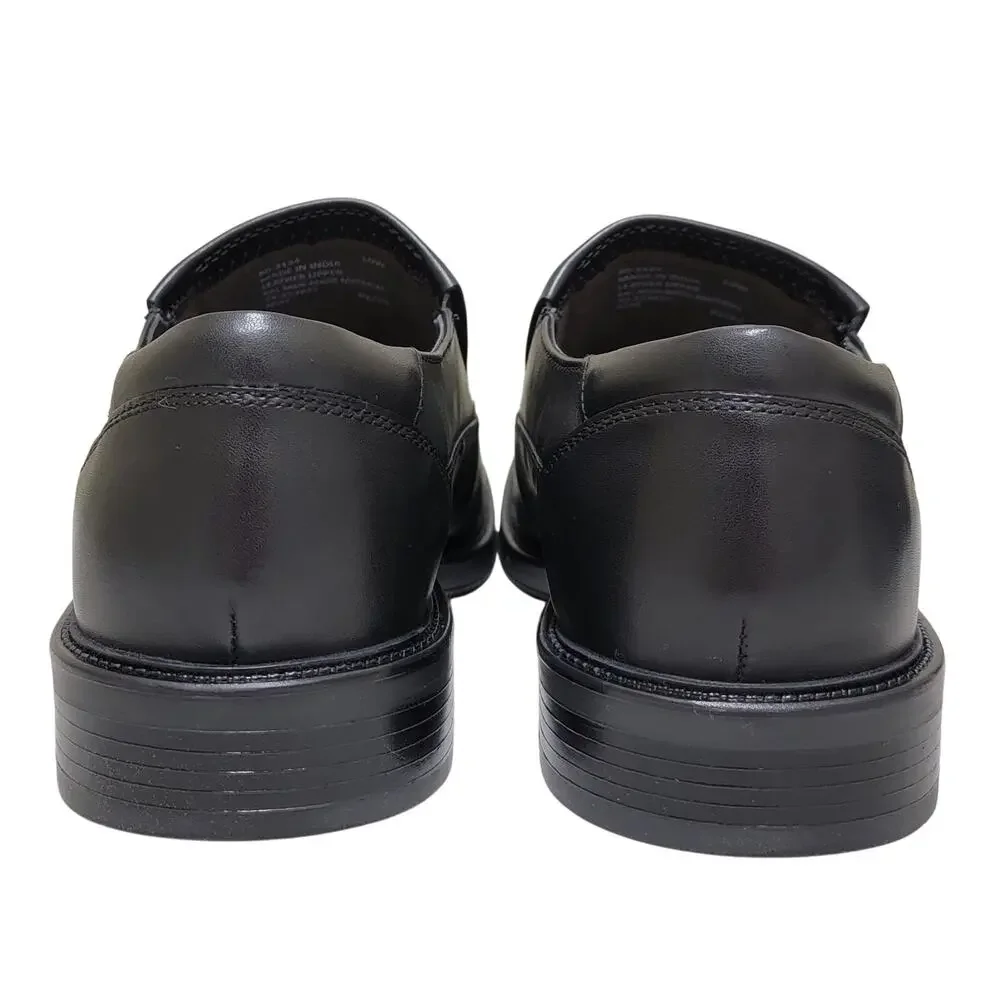 Dockers Men Proposal Slip On Dress Bicycle Toe Loafers Sz US 11.5W Black Leather